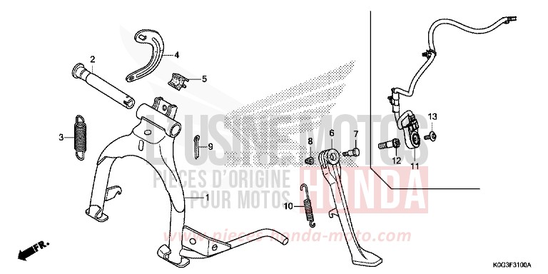 STAENDER von C125A PEARL NEBULA RED (R376) von 2019