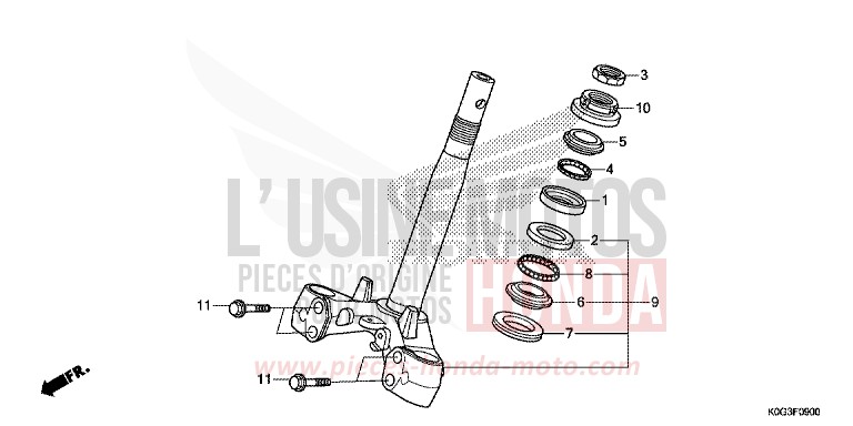 LENKSCHAFT von C125A PEARL NILTAVA BLUE (PB415) von 2019