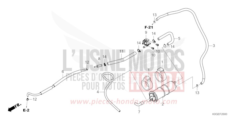 AKTIVKOHLEBEHAELTER von C125A PEARL CADET GRAY (NHB95) von 2022