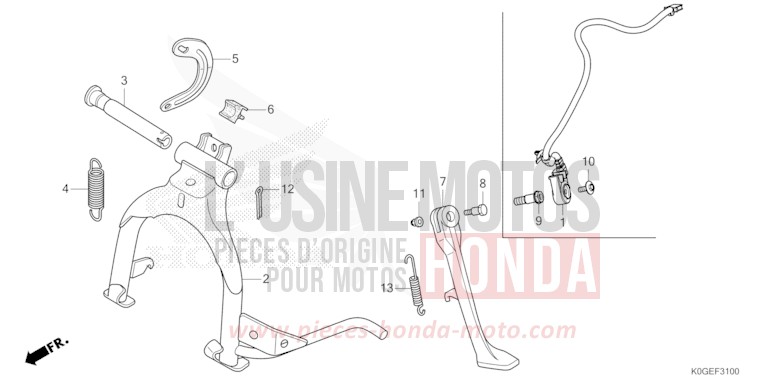 STAENDER von C125A PEARL NEBULA RED (R376) von 2022