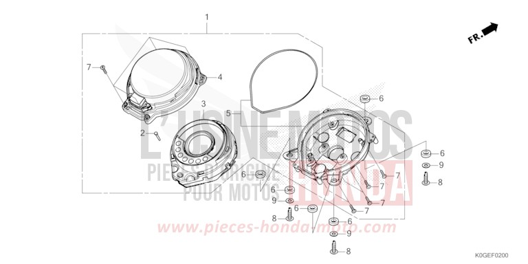 MESSGERAET von C125A PEARL NILTAVA BLUE (PB415) von 2022