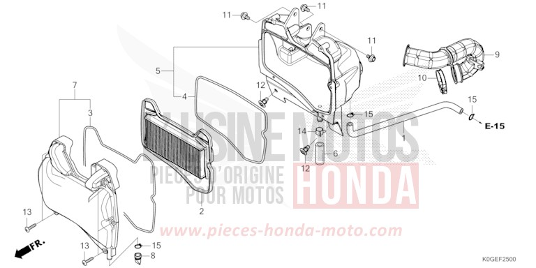 LUFTFILTER von C125A PEARL NILTAVA BLUE (PB415) von 2022