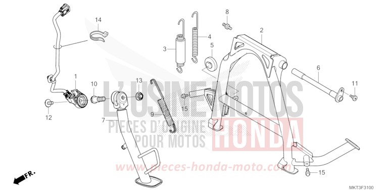 STAENDER von X-ADV GRAND PRIX RED (R380) von 2021