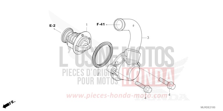 THERMOSTAT von NX500 GRAND PRIX RED (R380) von 2024