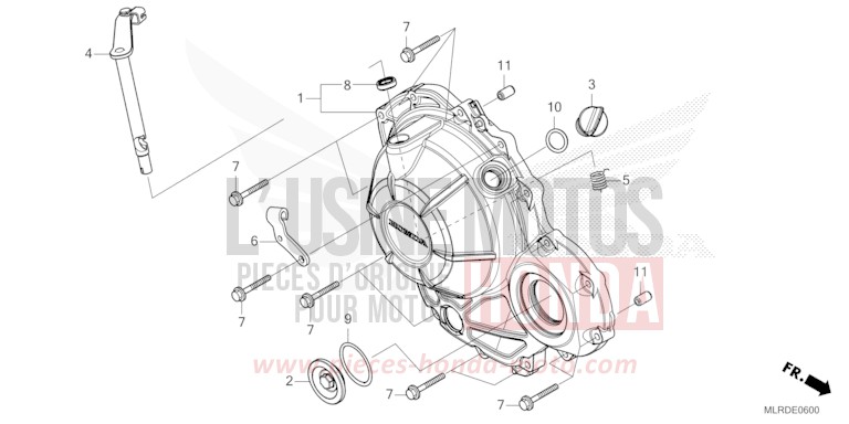 KURBELGEHAEUSEABDECKUNG von NX500 MAT GUNPOWDER BLACK METALLIC (NH436) von 2024