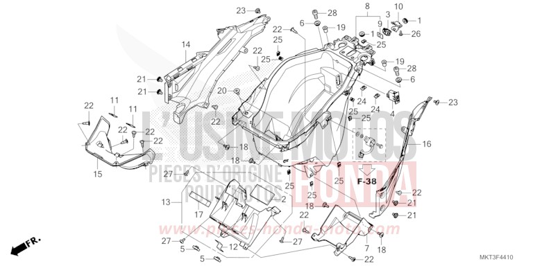 HANDGEPAECKFACH von X-ADV GRAPHITE BLACK (NHB01) von 2021