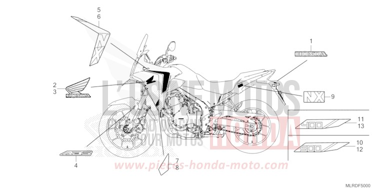 MARKE von NX500 MAT GUNPOWDER BLACK METALLIC (NH436) von 2025