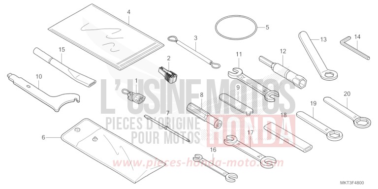 WERKZEUGE von X-ADV MAT BETA SILVER METALLIC (NHC08) von 2021