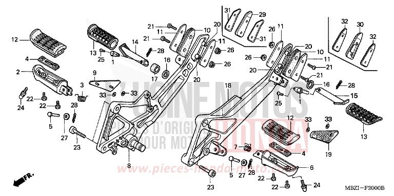 STUFE von Hornet MAT TITANIUM METALLIC (YR268) von 2006
