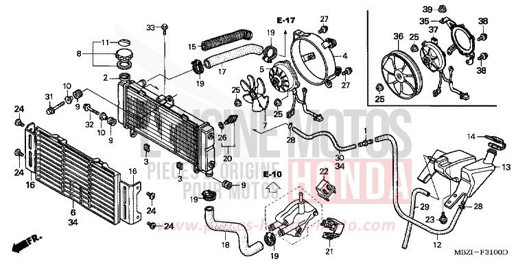 KUEHLER von Hornet MAT TITANIUM METALLIC (YR268) von 2006