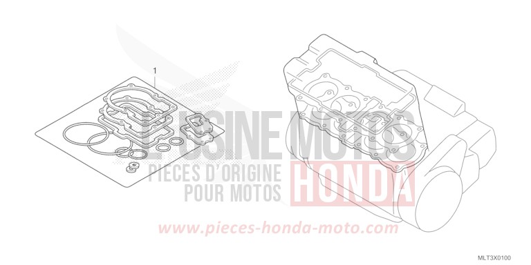DICHTUNG SATZ A von CB1000GT GRAND PRIX RED (R380) von 2026