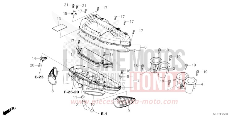 LUFTFILTER von CB1000GT GRAND PRIX RED (R380) von 2026