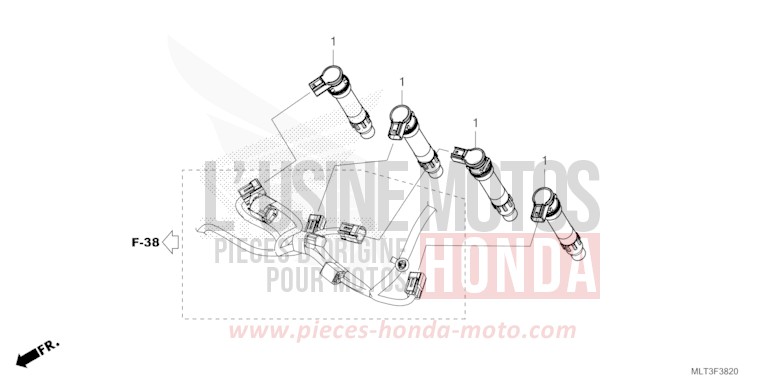 ZUENDSPULE von CB1000GT GRAND PRIX RED (R380) von 2026