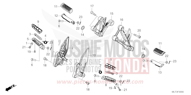 STUFE von CB1000GT GRAPHITE BLACK (NHB01) von 2026
