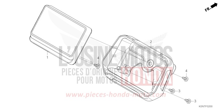 MESSGERAET von CBF125MEF MAT AXIS GRAY METALLIC (NH303) von 2026