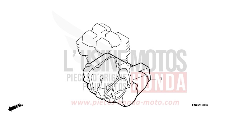 DICHTUNG SATZ B von CM125C PEARL ATLANTIS BLUE (B142) von 1992