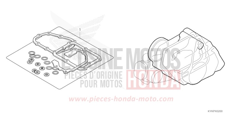 DICHTUNG SATZ B von CRF110F EXTREME RED (R292) von 2025