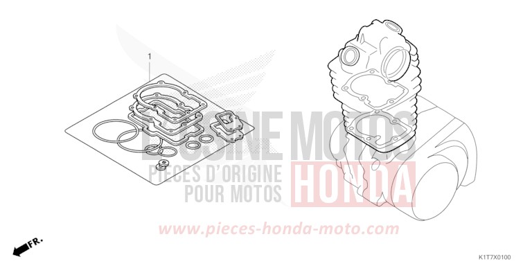 DICHTUNG SATZ A von CRF300LA EXTREME RED (R292) von 2023