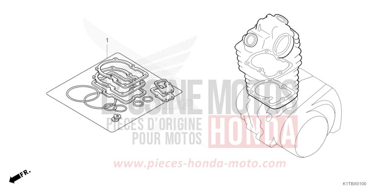 DICHTUNG SATZ A von CRF300LA EXTREME RED (R292) von 2025