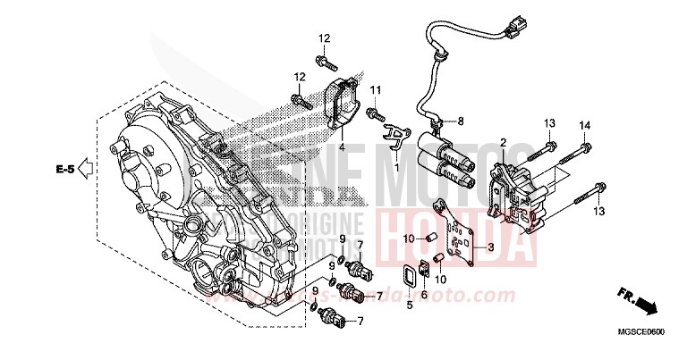 LINEARMAGNETVENTIL von Integra PEARL SUNBEAM WHITE (NHA66) von 2012