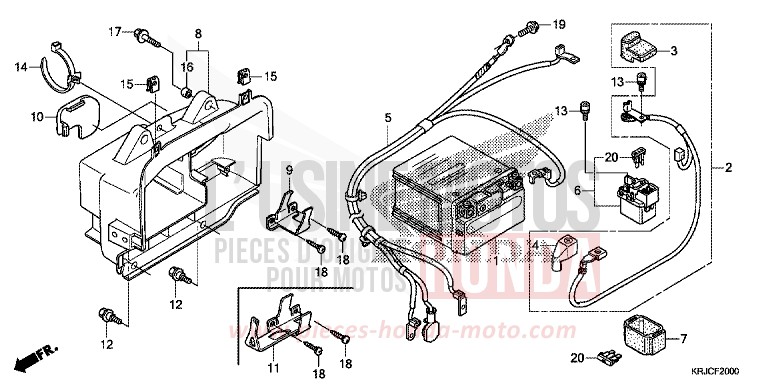 BATTERIE von S-Wing PEARL COOL WHITE (NHA16) von 2012