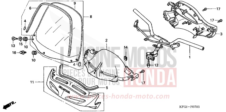 ROHRGRIFF/ GRIFFABDECKUNG von Foresight CYNOS GRAY METALLIC (NH400) von 2001
