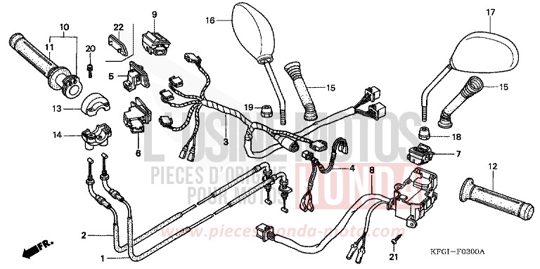 SCHALTER/KABEL von Foresight PEARL EFECT GREEN (G176) von 2002