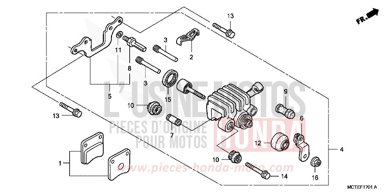 MACHOIRE DE FREIN DE PARKING von SW-T400 DELTA BLUE METALLIC (PB358) von 2006