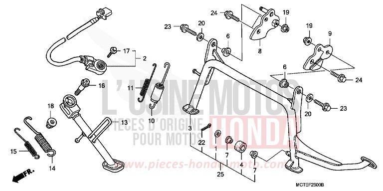 STAENDER von SW-T400 PURE BLACK (NH237) von 2007