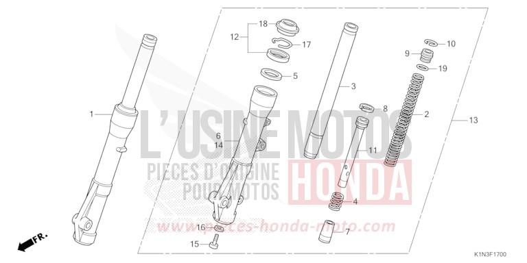 GABEL, VORNE von FSH125 PEARL JASMINE WHITE (NHB35) von 2024