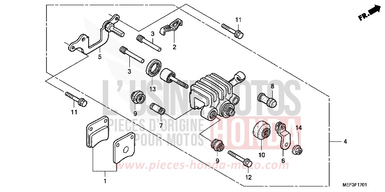 MACHOIRE DE FREIN DE PARKING von SW-T400 HEAVY GRAY METALLIC-U (NH194) von 2008