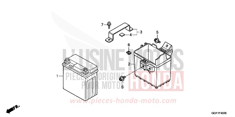 BATTERIE (NSC50/MPD/WH) von NSC50WH CANDY LUCID RED (R264) von 2012