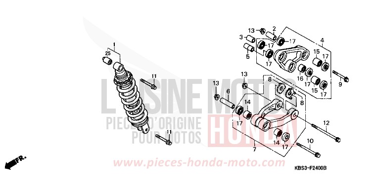 KISSEN, HINTEN von NSR125R CLIPPER YELLOW (Y106E) von 1993