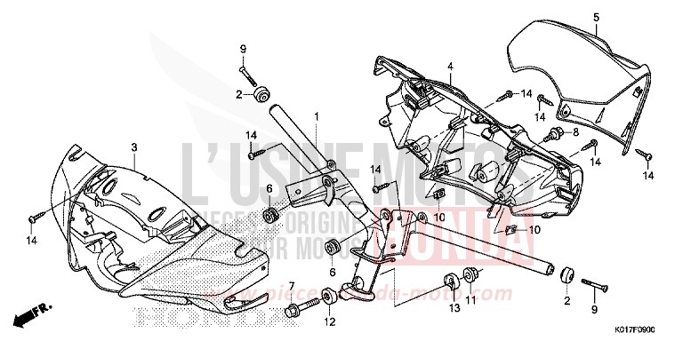 LENKERGRIFF/GRIFFABDECKUNG von SH150i M00NDUST SILVER METALLIC (NHB29) von 2013
