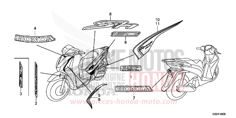 MARKE von SH150AD PEARL COOL WHITE (NHA16) von 2016