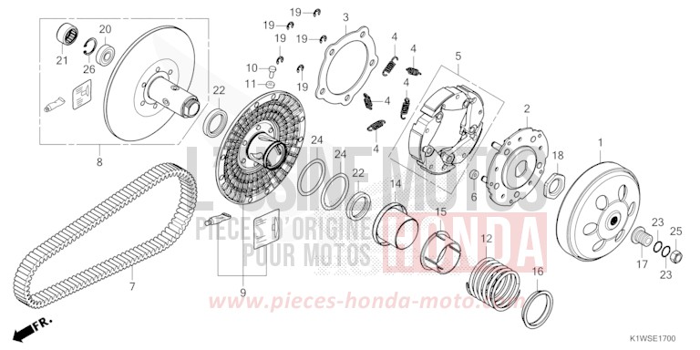 ABTRIEBSFLAECHE von SH350i NOIR (NH1) von 2026