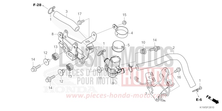 LUFTEINBLASMAGNETVENTIL von SH350i BLACK (NH1) von 2025