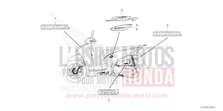 MARKE von SH350i BLACK (NH1) von 2025