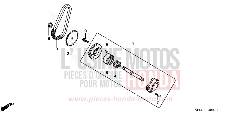OELPUMPE von JAZZ PURE BLACK (NH237) von 2001