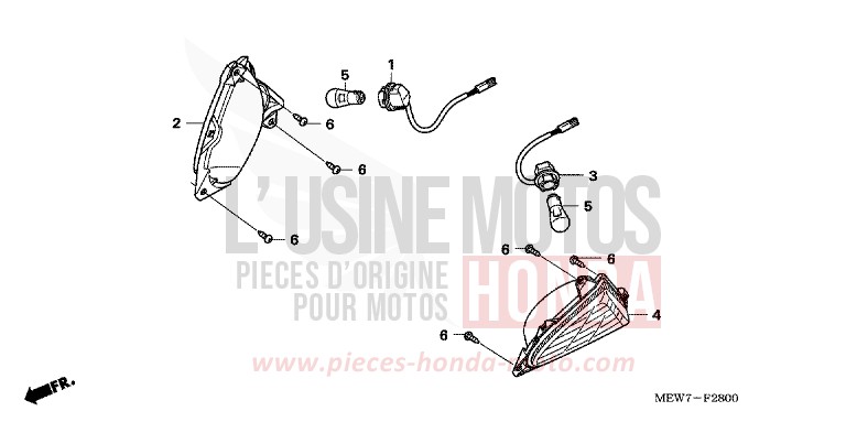 BLINKER von Deauville SPANGLE SILVER METALLIC (NHA49) von 2008