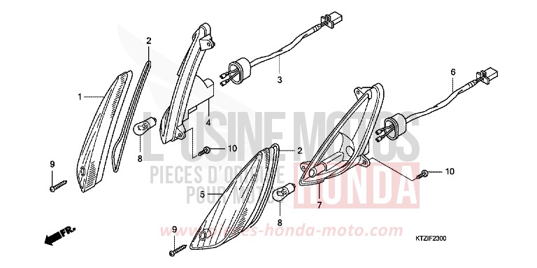 BLINKER von PS125i BLACK (NH1) von 2010
