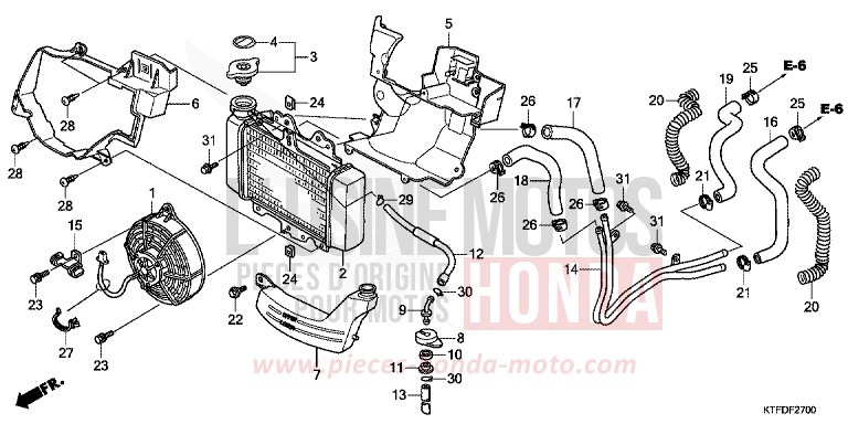KUEHLER von SH150i PEARL COOL WHITE (NHA16) von 2011