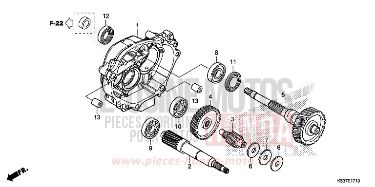 GETRIEBE von SH300A MAT CYNOS GRAY METALLIC (NH312) von 2016