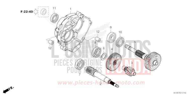 GETRIEBE von SH350i PEARL COOL WHITE (NHA16) von 2023