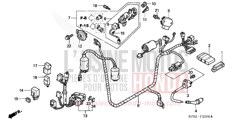 KABELBAUM von SH150 FORCE SILVER METALLIC (NH411) von 2003