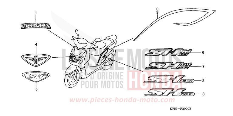 MARKE von SH150 FORCE SILVER METALLIC (NH411) von 2004