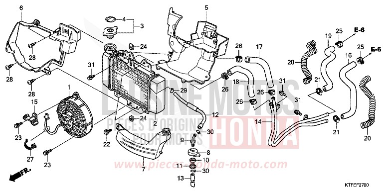 KUEHLER von SH150i PEARL COOL WHITE (NHA16) von 2012