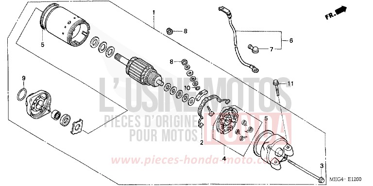 ANLASSER von Shadow GRAPHITE BLACK (NHB01A) von 2007