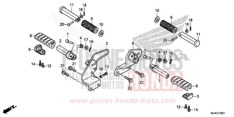 STUFE (VT750S) von Shadow GRAPHITE BLACK (NHB01) von 2014