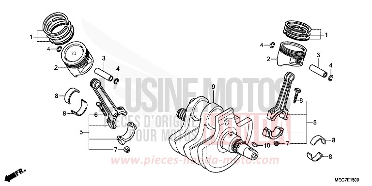 KURBELWELLE von Shadow GRAPHITE BLACK (NHB01) von 2012